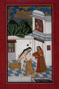 Hero Enjoying the Bathing Beauty